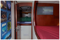 Corridor Leading to the Bow Cabin of the Ocean Light II